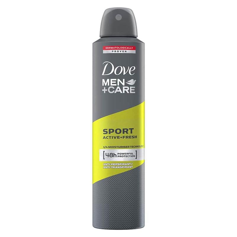 اسپری دئودورانت داو Dove مردانه مدل Sport Active Fresh حجم 250 میل