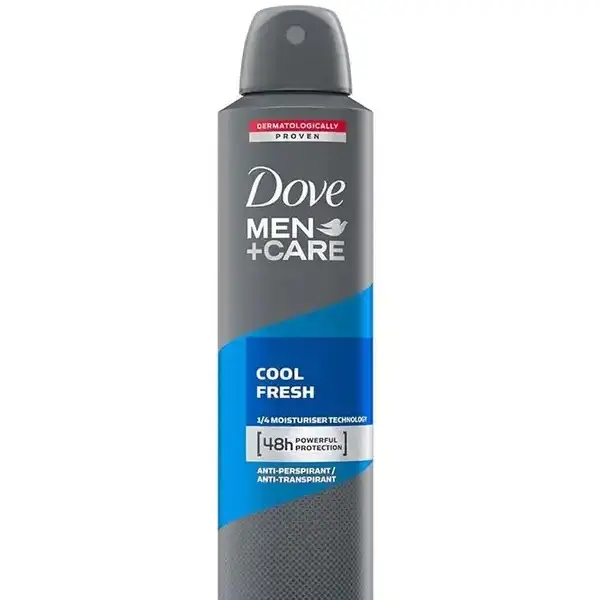 اسپری دئودورانت داو Dove مردانه مدل COOL FRESH حجم 250 میل