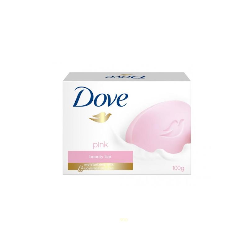 صابون کرمی داو صورتی Dove Pink با رایحه گل رز وزن 100 گرم