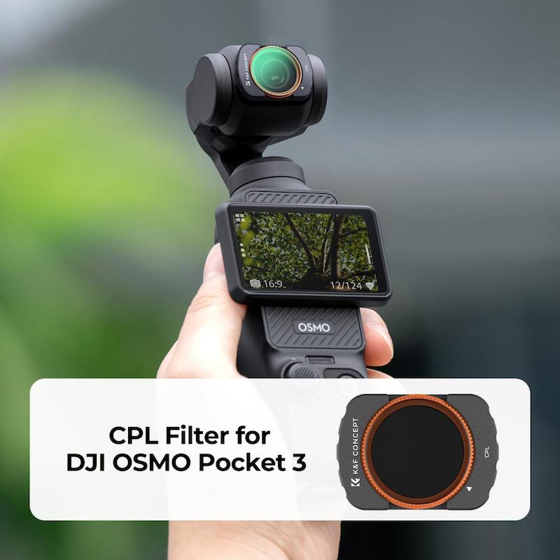 DJI Osmo Pocket 3 CPL فیلتر 