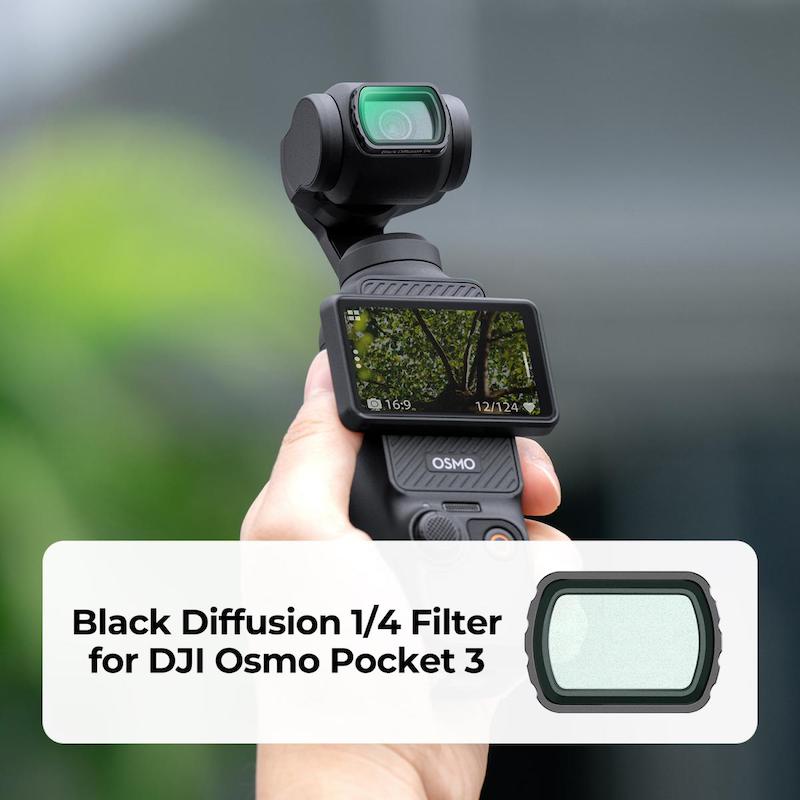 فیلتر دیفیوزر Black mist 1/4 برای DJI Osmo Pocket 3