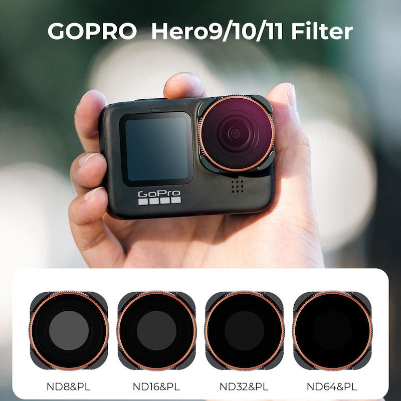 مجموعه فیلتر دوربین اکشن GOPRO Hero 9/10/11/12/13