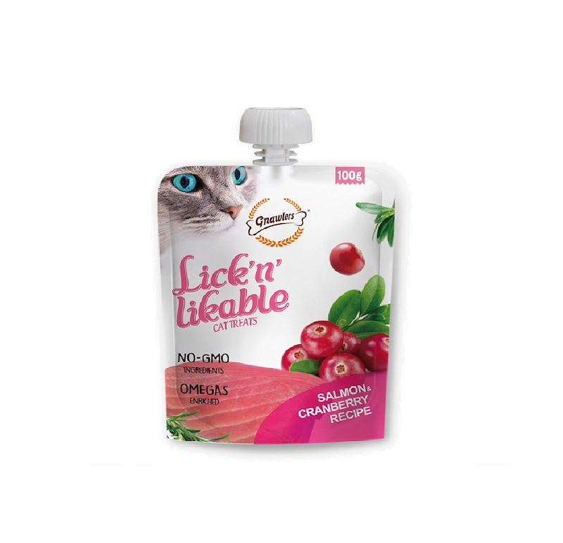 پودینگ گناولرز سالمون و کرنبری 