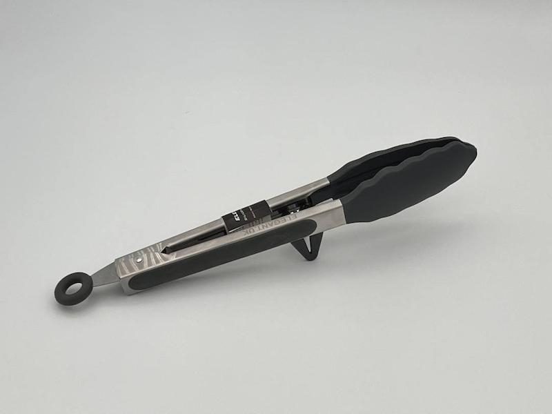 انبر سیلیکونی دسته استیل الگانت 