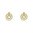 گوشواره طلا مدل اسلیمی کد GA10064