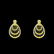 گوشواره طلا مدل اشک کد GA10091