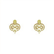 گوشواره طلا مدل اسلیمی کد GA10110