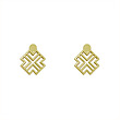 گوشواره طلا مدل هندسی کد GA10161