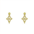 گوشواره طلا مدل لوزی کد GA10209
