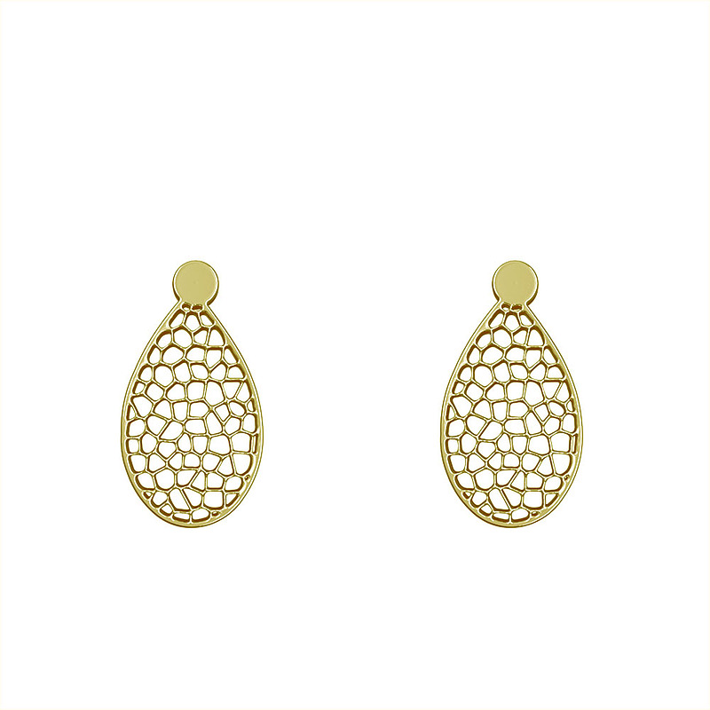 گوشواره طلا مدل اشک کد GA10273