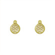 گوشواره طلا مدل هندسی کد GA10299