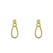 گوشواره طلا مدل حلقه کد GA10314