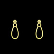 گوشواره طلا مدل حلقه کد GA10314