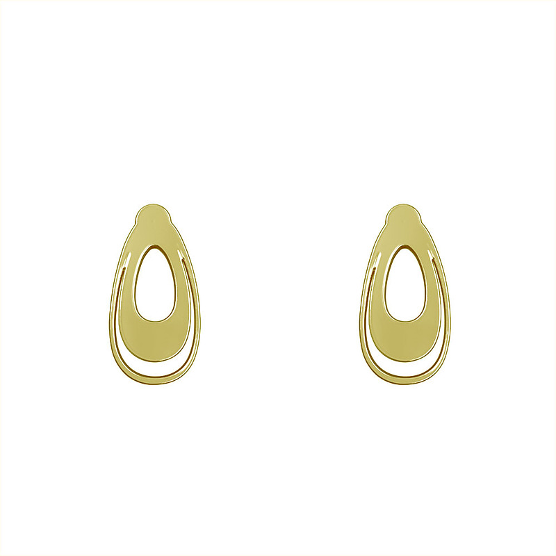 گوشواره طلا مدل اشک کد GA10457