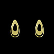گوشواره طلا مدل اشک کد GA10457
