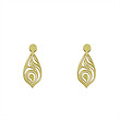 گوشواره طلا مدل اشک کد GA10484