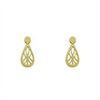گوشواره طلا مدل اشک کد GA10497