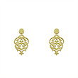 گوشواره طلا مدل اسلیمی کد GA10508