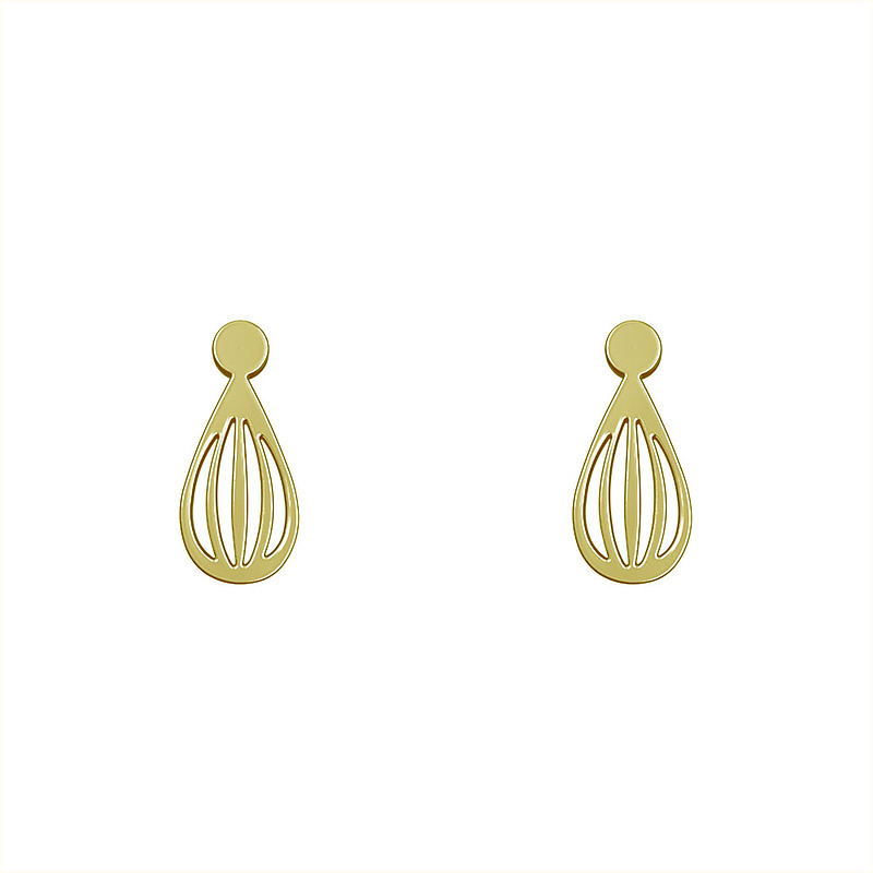 گوشواره طلا مدل اشک کد GA10529