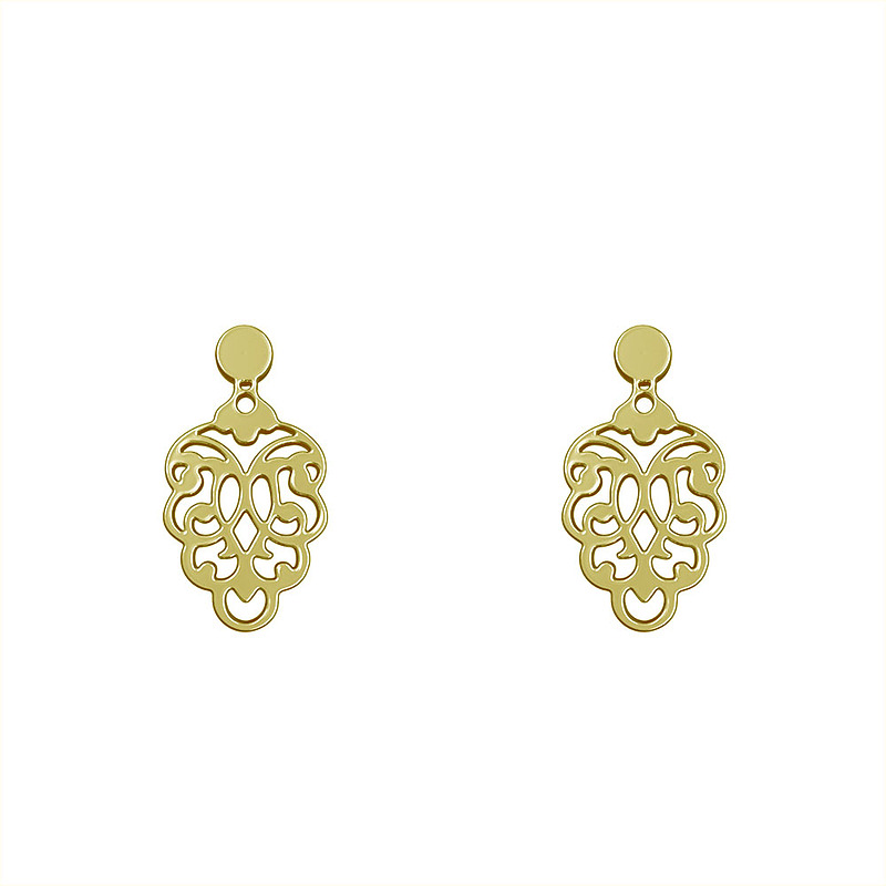 گوشواره طلا مدل اسلیمی کد GA10545