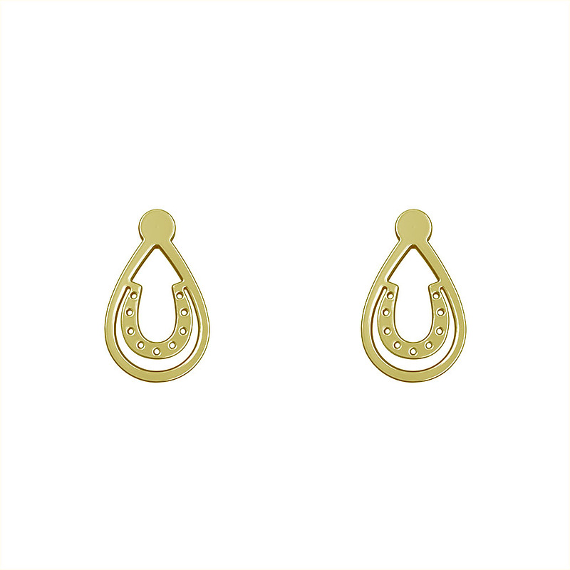 گوشواره طلا مدل اشک کد GA10612
