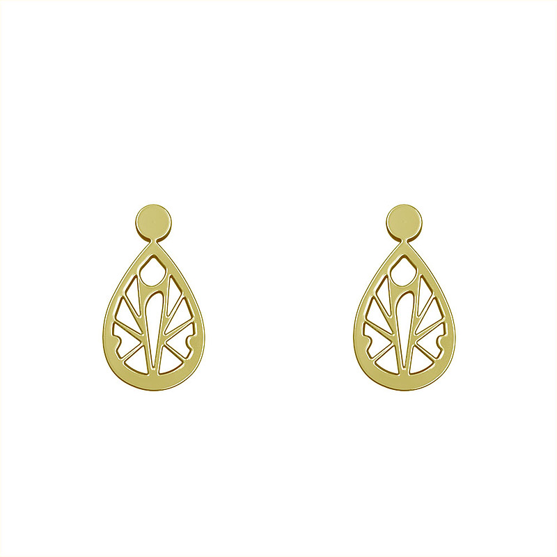 گوشواره طلا مدل اشک کد GA10641