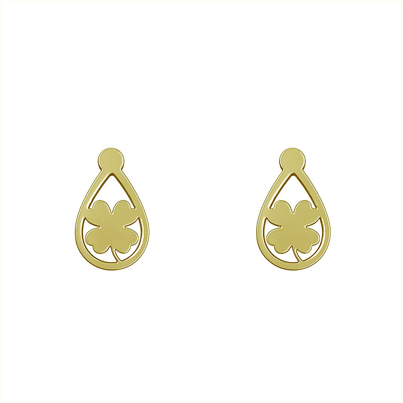 گوشواره طلا مدل گل کد GA10645