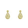 گوشواره طلا مدل اشک کد GA10660