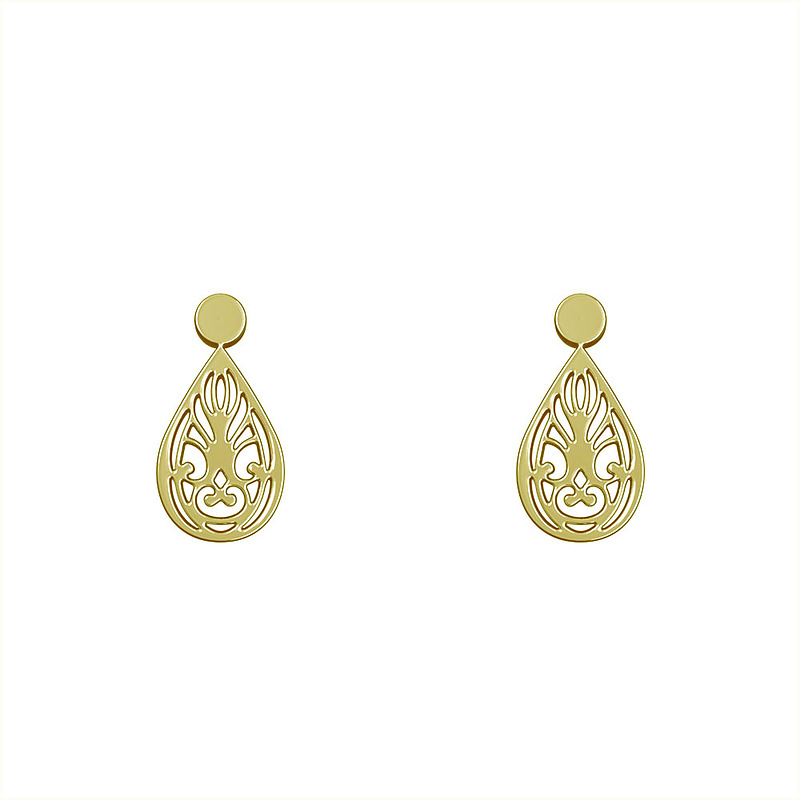 گوشواره طلا مدل اشک کد GA10660