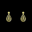 گوشواره طلا مدل اشک کد GA10660