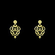 گوشواره طلا مدل اسلیمی کد GA10701