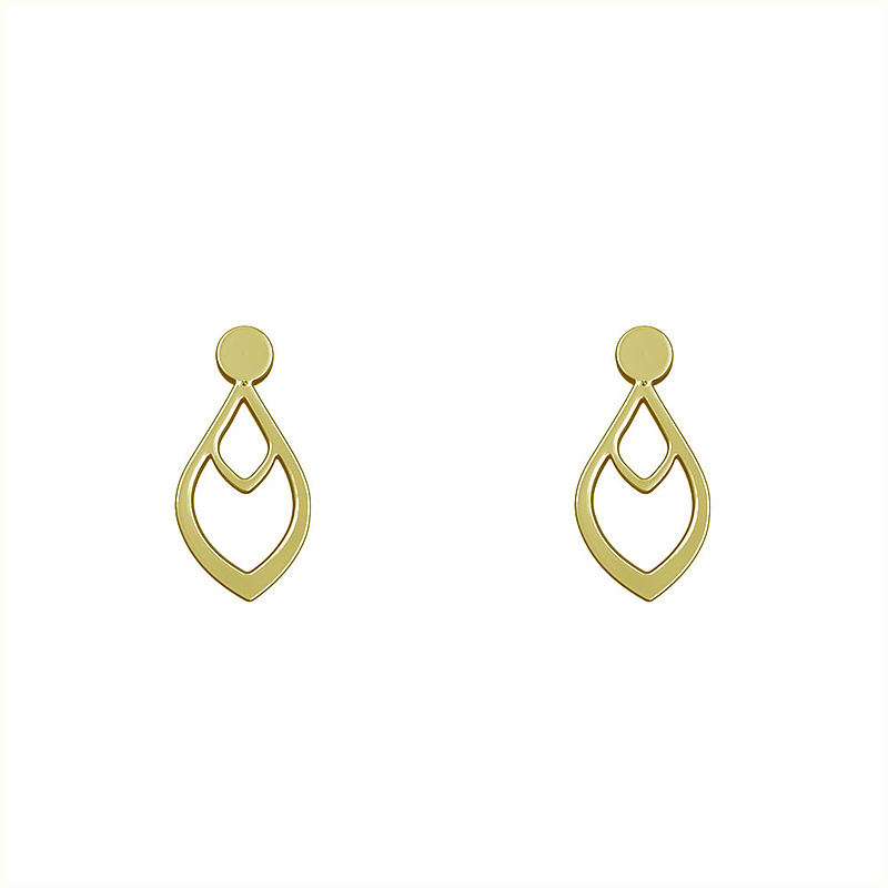 گوشواره طلا مدل اشک کد GA10725
