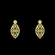 گوشواره طلا مدل اسلیمی کد GA10739