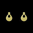 گوشواره طلا مدل اشک کد GA10743