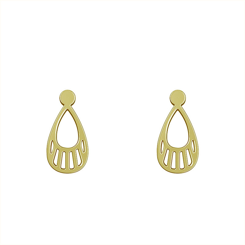 گوشواره طلا مدل اشک کد GA10771