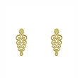 گوشواره طلا مدل اسلیمی کد GA10791