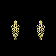 گوشواره طلا مدل اسلیمی کد GA10791