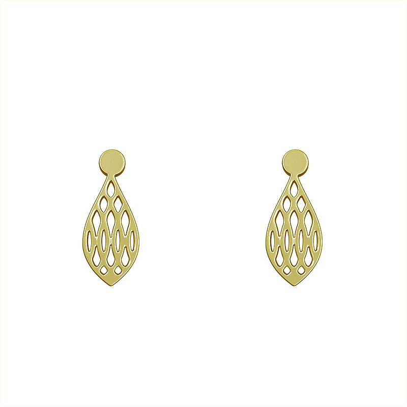 گوشواره طلا مدل هندسی کد GA10823