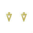 گوشواره طلا مدل مثلث کد GA10833