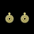 گوشواره طلا مدل هندسی کد GA10861