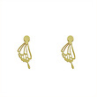 گوشواره طلا مدل بال پروانه کد GA11076