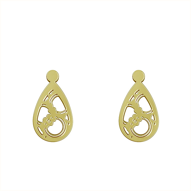 گوشواره طلا مدل اشک کد GA11087