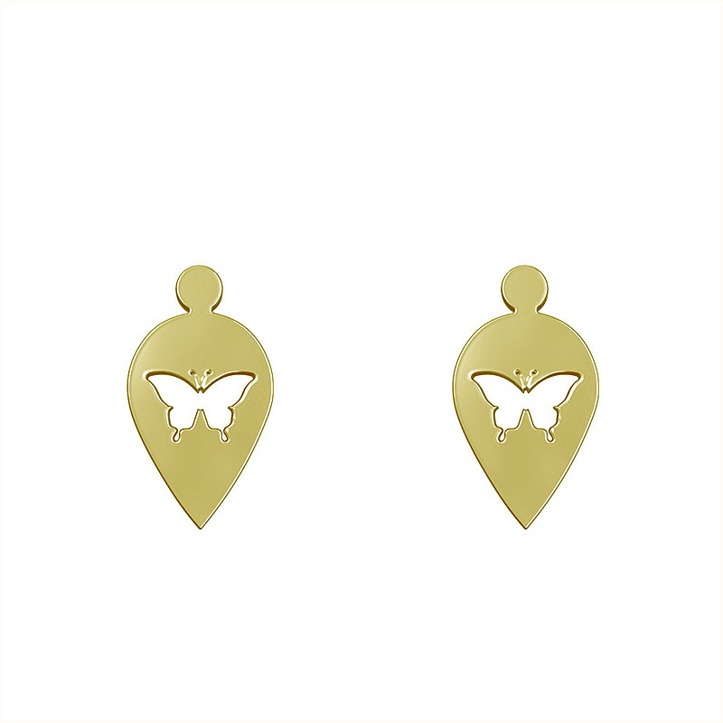 گوشواره طلا مدل پروانه کد GA11159