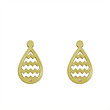 گوشواره طلا مدل اشک کد GA11318
