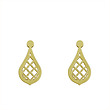 گوشواره طلا مدل اشک کد GA11319