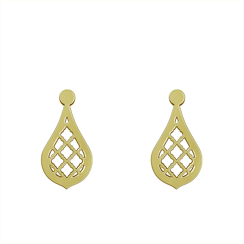 گوشواره طلا مدل اشک کد GA11319