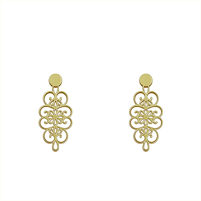 گوشواره طلا مدل اسلیمی کد GA11347