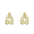 گوشواره طلا مدل اسلیمی کد GA11350