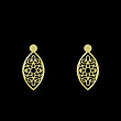 گوشواره طلا مدل اشک کد GA11424