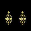 گوشواره طلا مدل اسلیمی کد GA11439